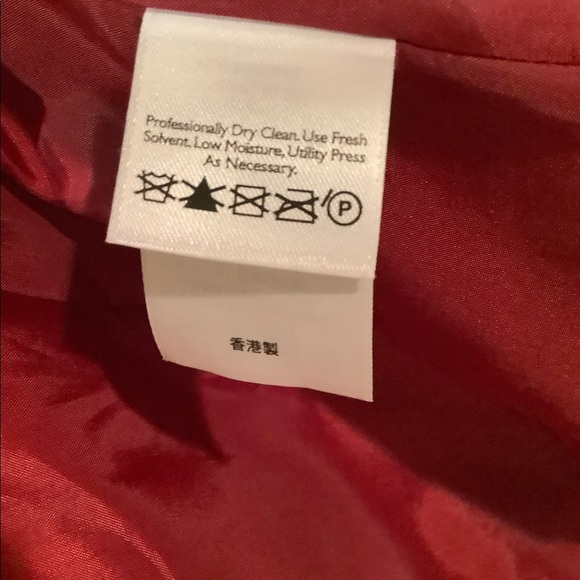 Eddie Bauer Wool Blazer, Red, Size S - Picture 6 of 9